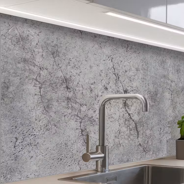 Crédence cuisine - Béton - Mur - Industriel - Motifs — 1