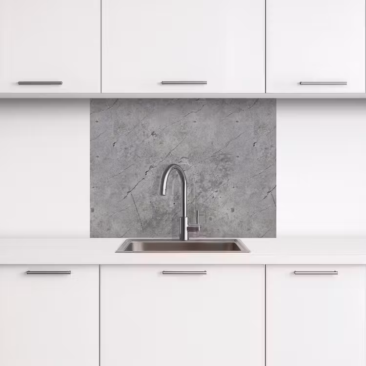 Crédence cuisine - Motifs - Béton - Ancien — 3