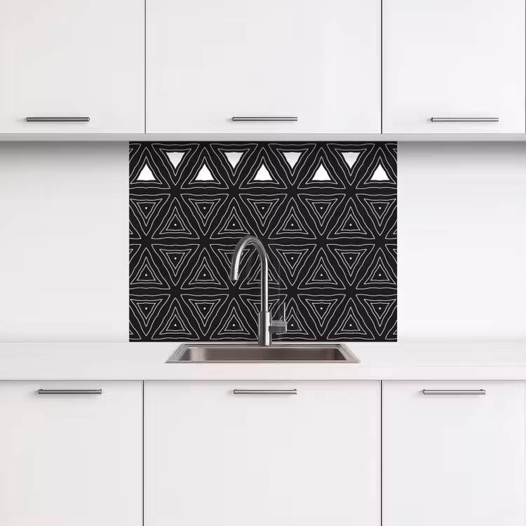 Crédence cuisine - Géométrie - Design - Mosaïque — 3