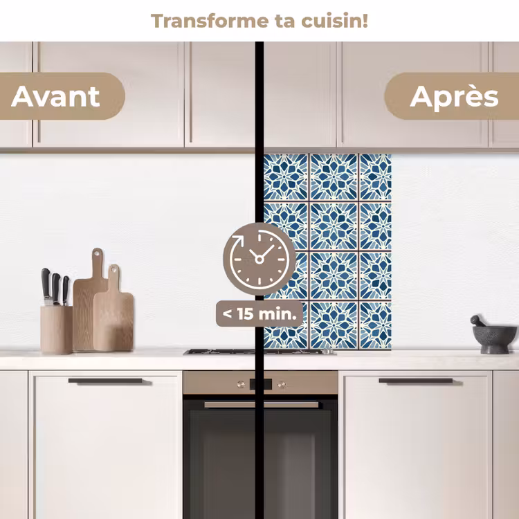 Crédence cuisine - Carrelage - Vintage - Motifs — 2