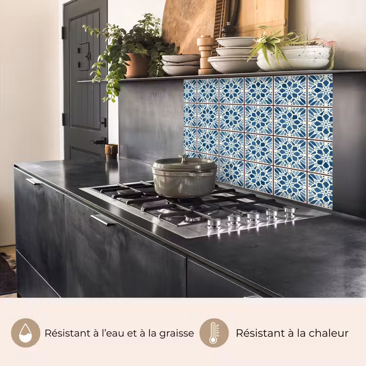 Crédence cuisine - Carrelage - Vintage - Motifs — 4