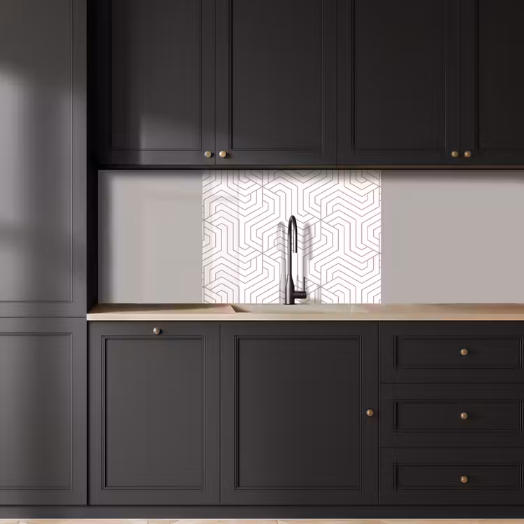 Crédence cuisine - Géométrie - Ligne - Motif — 5
