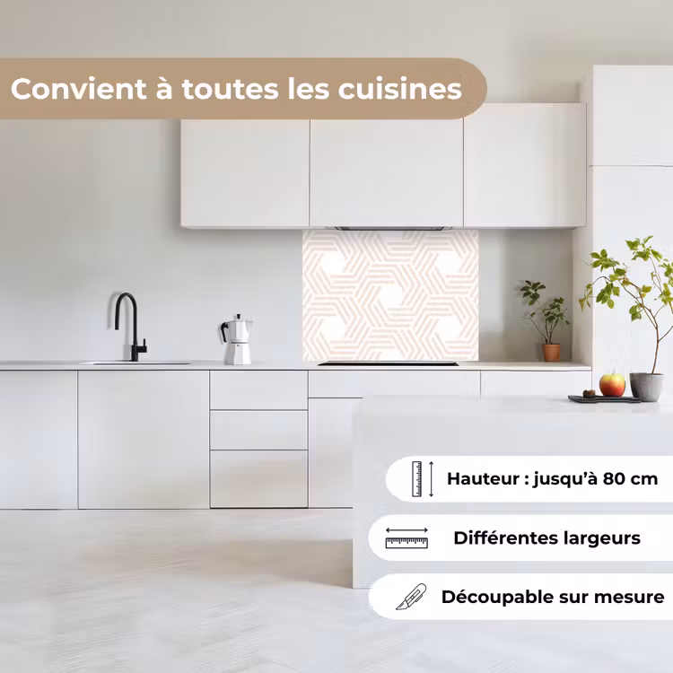 Crédence cuisine - Abstrait - Modèles - Conception — 6