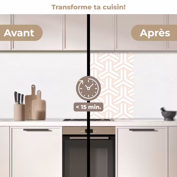 Crédence cuisine - Géométrie - Ligne - Forme - Motif — 2