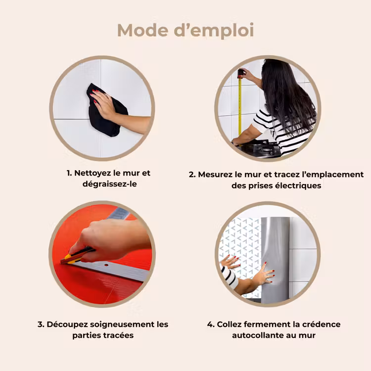 Crédence cuisine - Géométrie - Motifs - Abstrait — 8