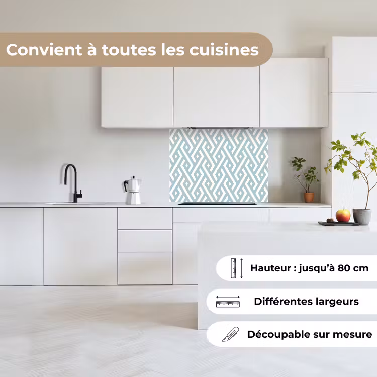 Crédence cuisine - Motifs - Abstrait - Géométrie — 6