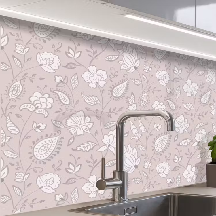 Crédence cuisine - Fleurs - signées - Lavande — 1
