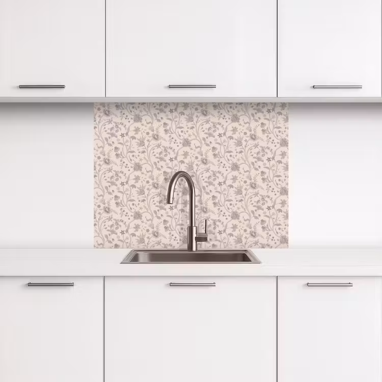 Crédence cuisine - Motif - Fleurs - Violet — 3