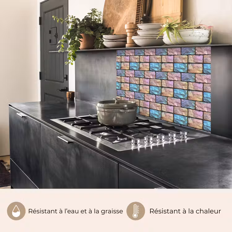 Crédence cuisine - Perle - Briques - Mur — 4