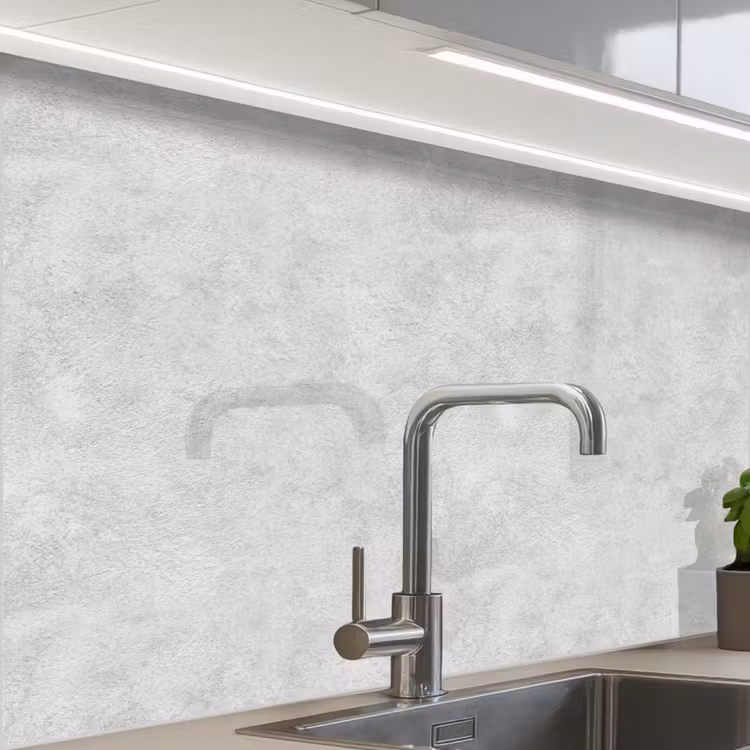 Crédence cuisine - Wit - Muur - Modern — 1