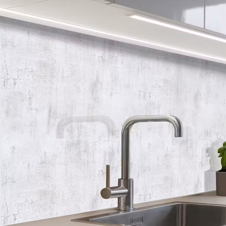 Crédence cuisine - Muur - Geverfd - Wit — 1
