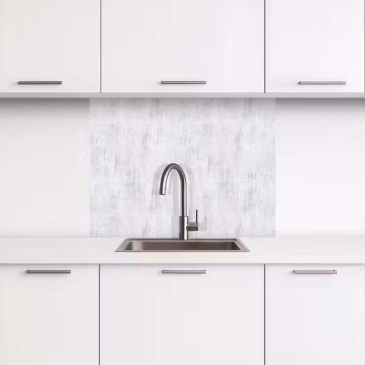 Crédence cuisine - Muur - Geverfd - Wit — 3