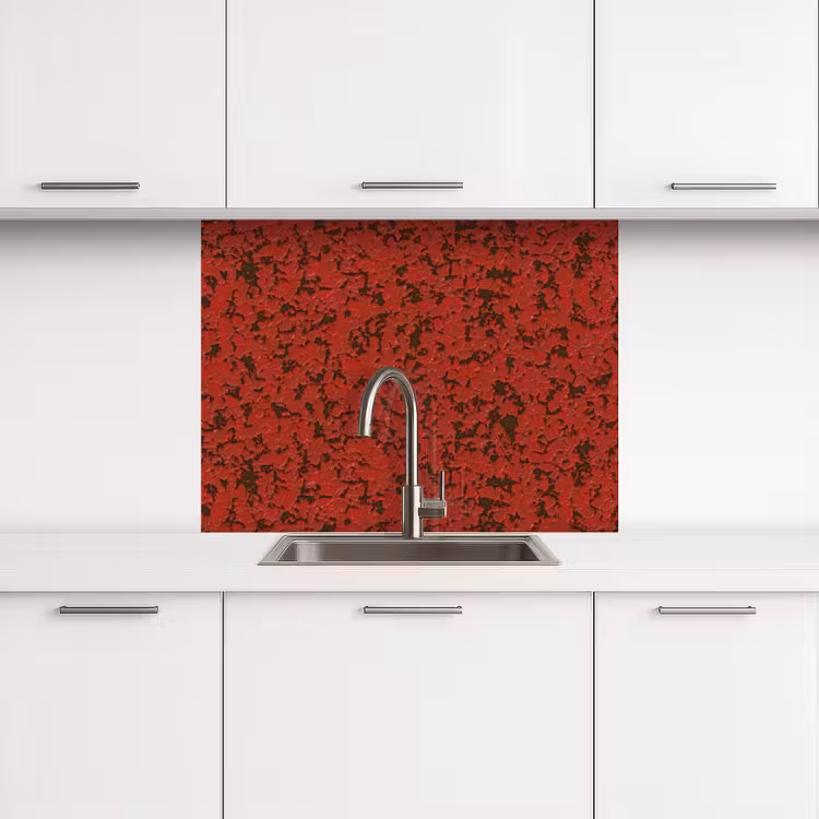 Crédence cuisine - Rouille - Rouge - Taches — 3
