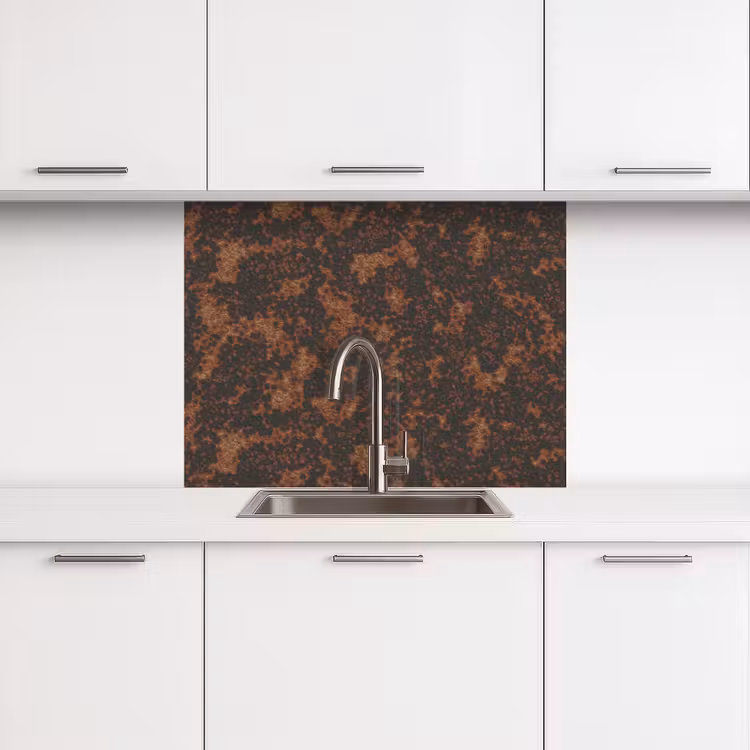 Crédence cuisine - Noir - Stains - Rust - Brown — 3
