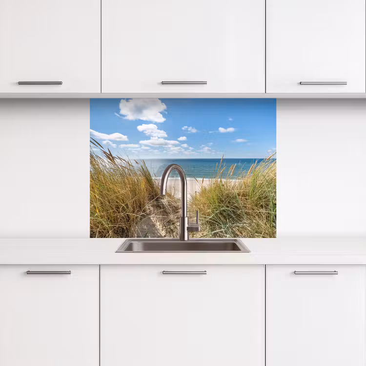 Crédence cuisine - Dune - Herbe - Mer - Plage — 3