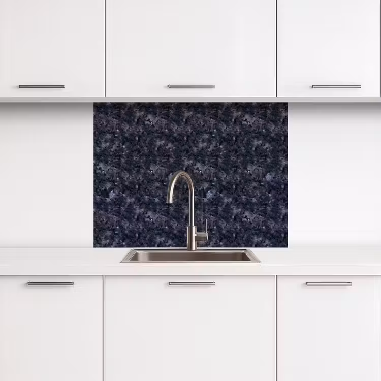 Crédence cuisine - Gris - Noir - Motif — 3