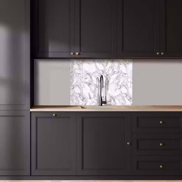 Crédence cuisine - Marbre - Couche - Rupture - Structure grise — 5