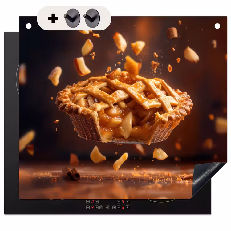 Beschemer à induction avec crochets - Pommes - Tarte - Chaud - Aliments — 3