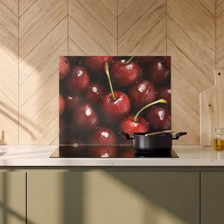 Beschemer à induction avec crochets - Rouge - Fruits - Cerise — 1