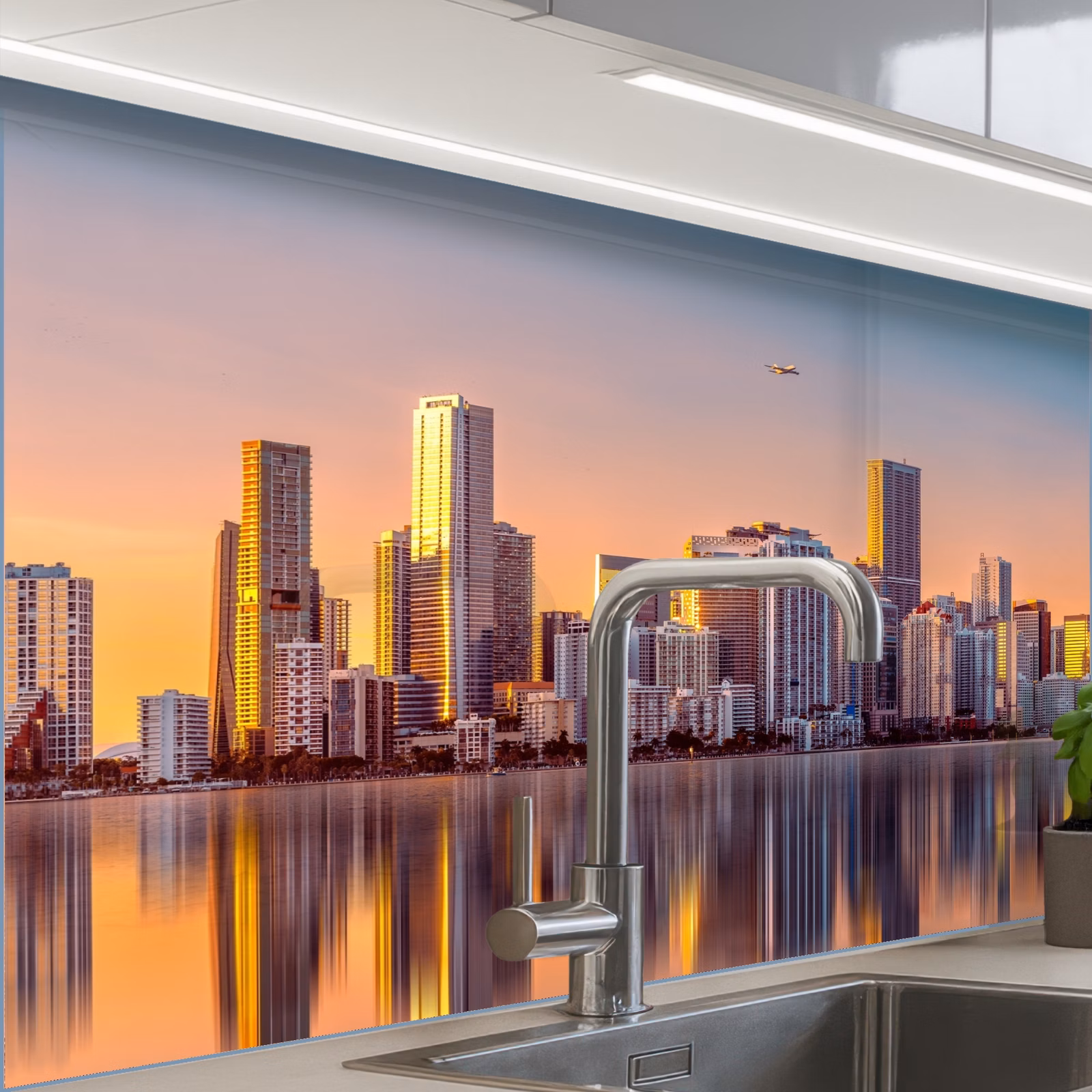 Crédence cuisine - Skyline - Bâtiments - Villes — 1