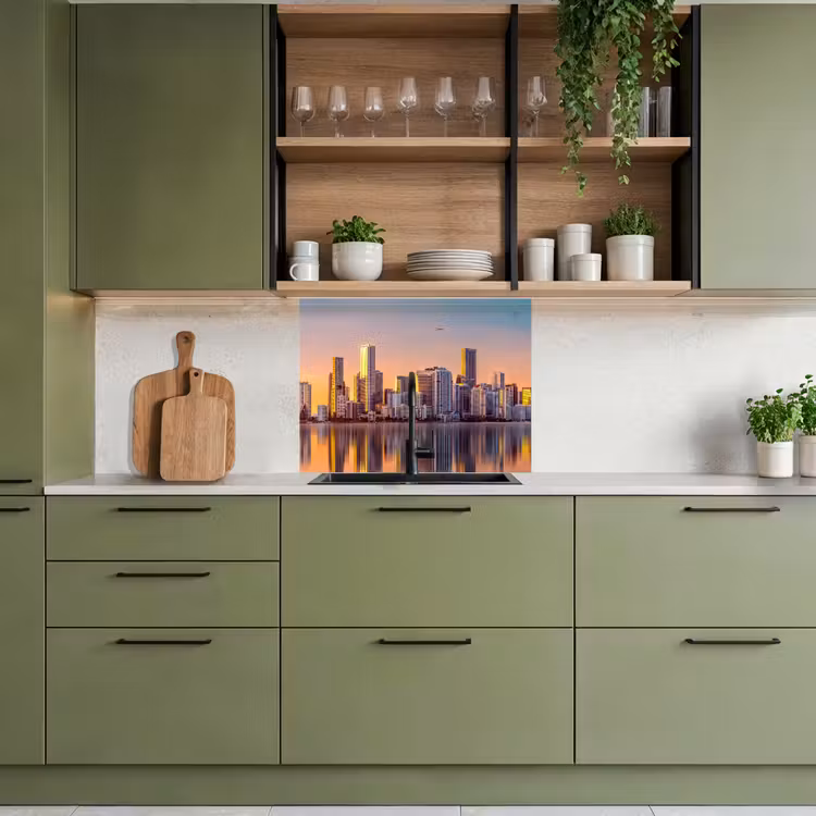 Crédence cuisine - Skyline - Bâtiments - Villes — 7