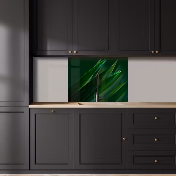 Crédence cuisine - Nature - Herbe - Vert foncé — 5