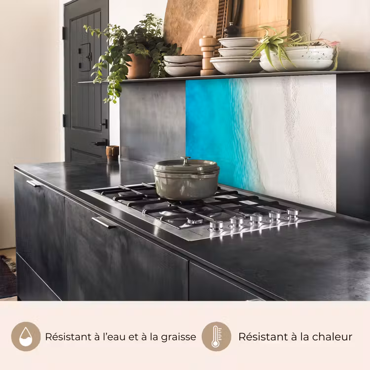 Crédence cuisine - Paysage - Mer - Plage — 4
