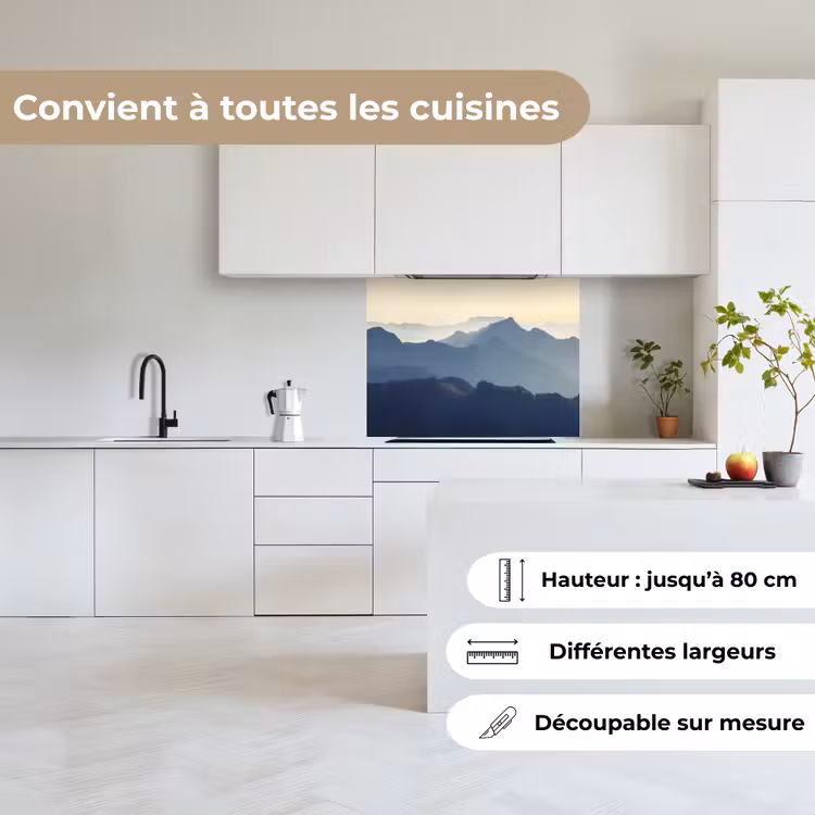 Crédence cuisine - Paysage - Montagnes - Vert - Nature — 6