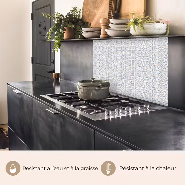 Crédence cuisine - Carrelage - Motif - Multicolore — 4