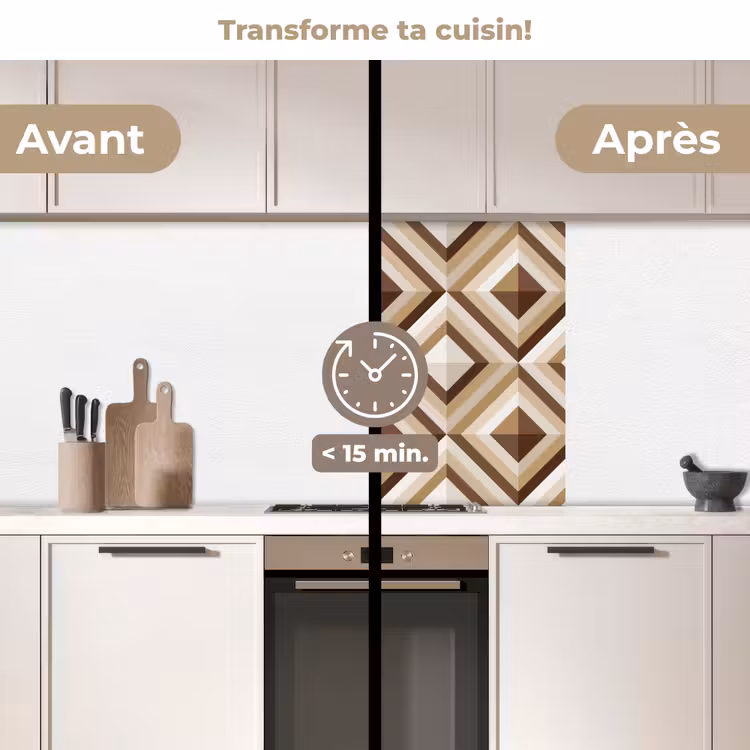 Crédence cuisine - Rétro - Star - Design — 2