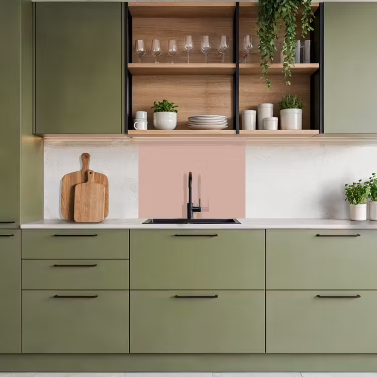 Crédence cuisine - Rose - Palette - Solide - Rose solide — 7