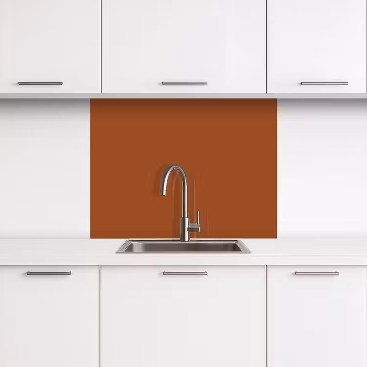 Crédence cuisine - Terracotta - Marron - Palette - Solide - Couleurs - Couleur — 3