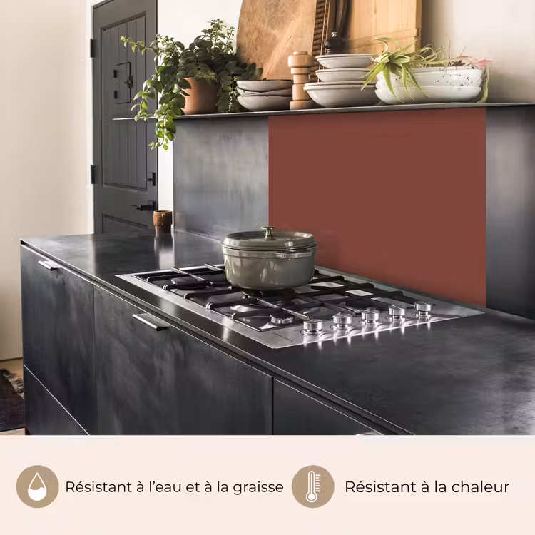 Crédence cuisine - Palette - Rouge - Intérieur — 4