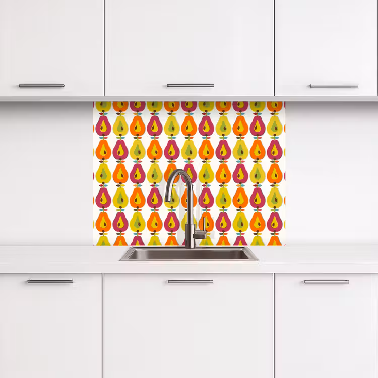 Crédence cuisine - Rétro - Design - Poire - Fruit — 3