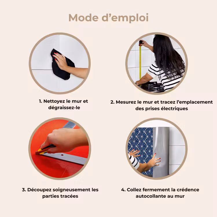 Crédence cuisine - Formes - Motifs - Japonais — 8