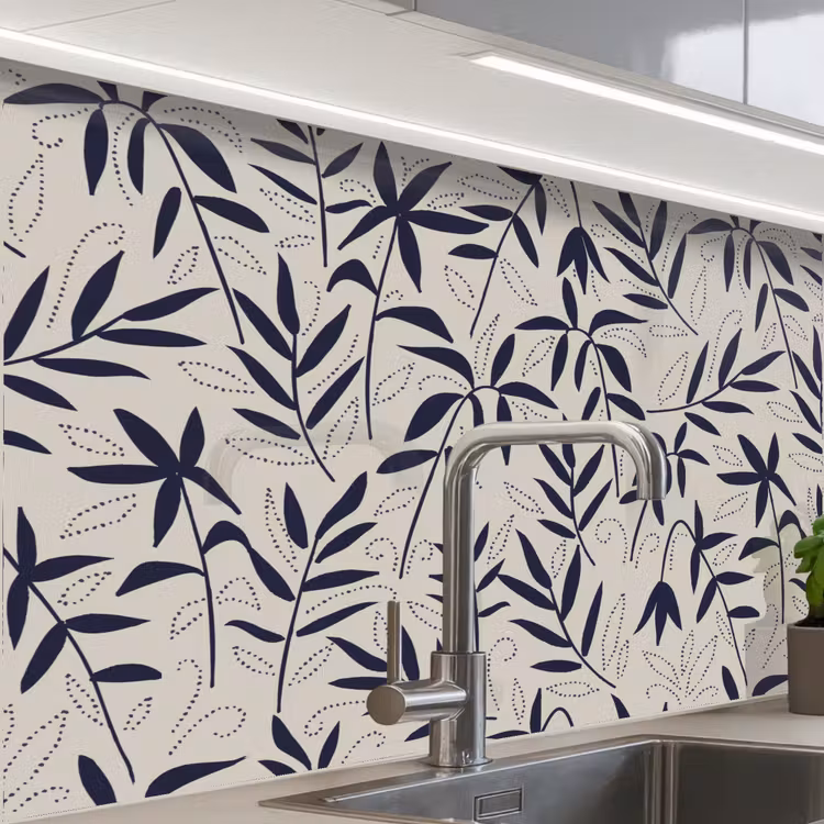 Crédence cuisine - Plantes - Japon - Motifs — 1