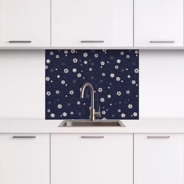 Crédence cuisine - Sakura - Fleurs - Japonais - Motifs — 3