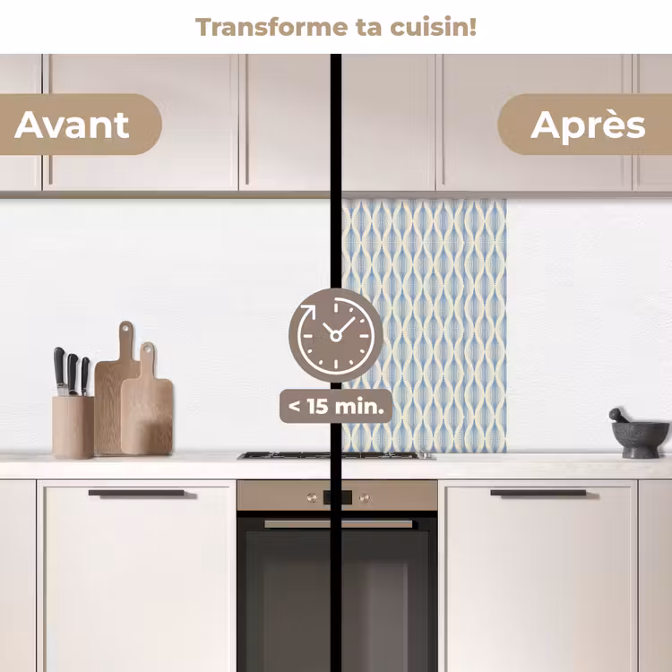 Crédence cuisine - Design - Vintage - Abstrait — 2