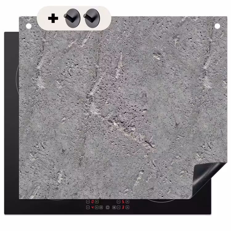 Beschemer à induction avec crochets - Béton - Motifs - Pierre — 3