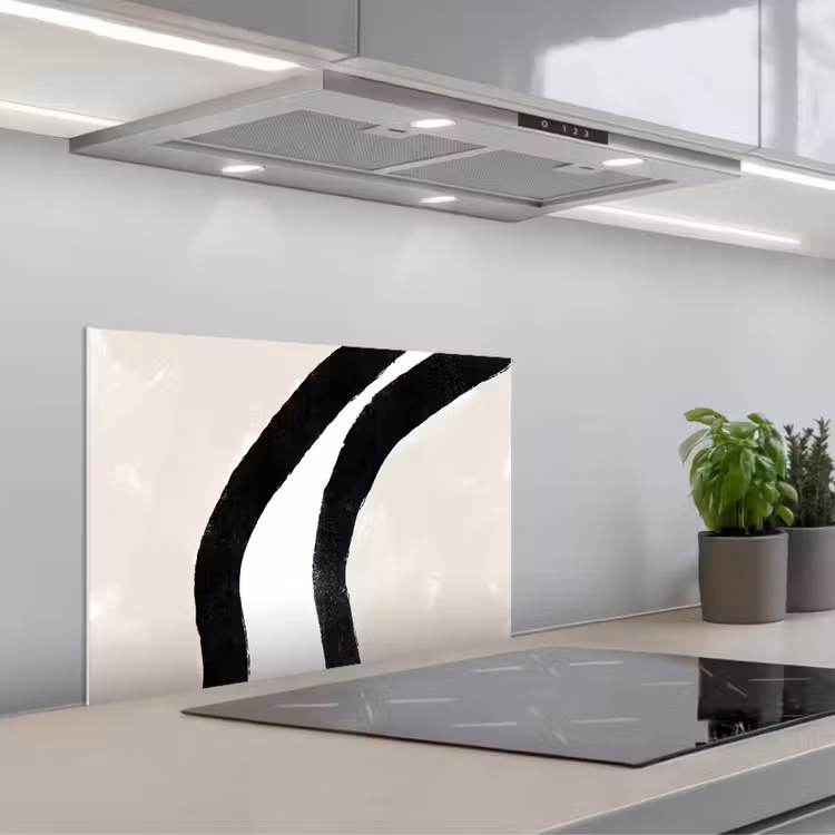 Fond de hotte - Abstrait - Ligne - Design - Pastel — 1