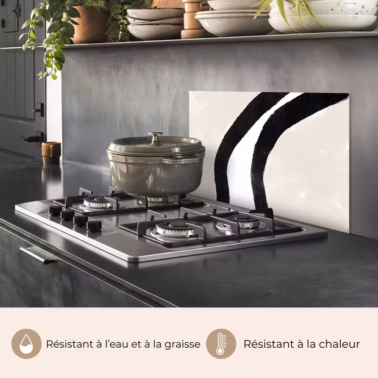 Fond de hotte - Abstrait - Ligne - Design - Pastel — 2