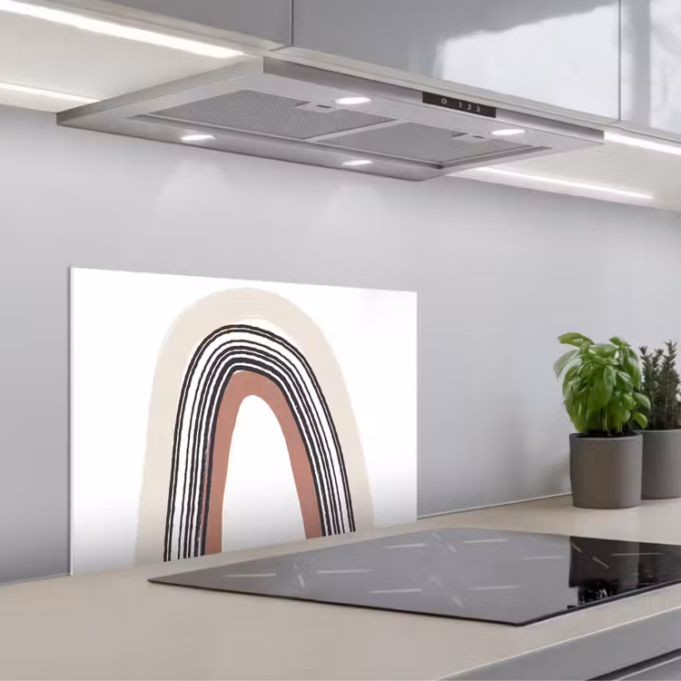 Fond de hotte - Arc-en-ciel - Pastel - Design — 1