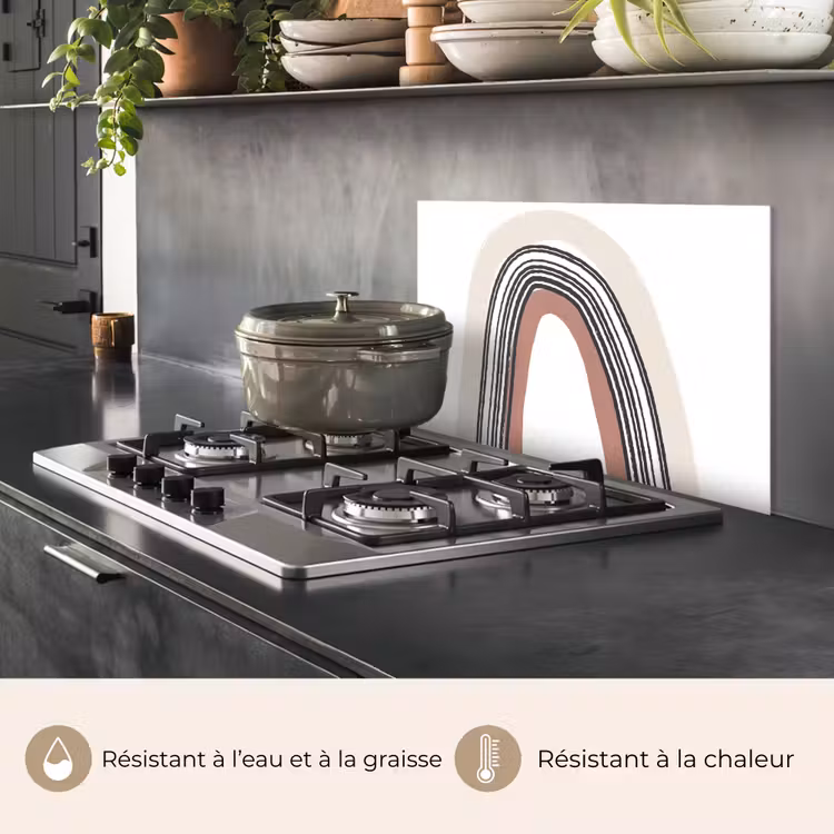 Fond de hotte - Arc-en-ciel - Pastel - Design — 2