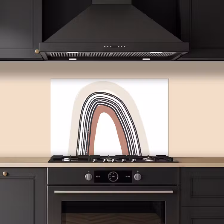 Fond de hotte - Arc-en-ciel - Pastel - Design — 5