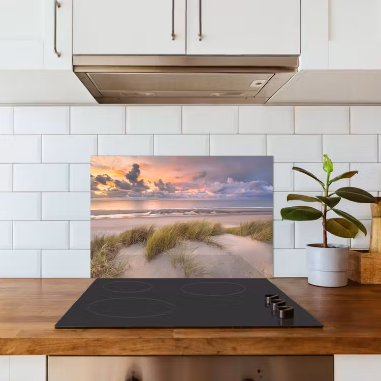 Fond de hotte - Coucher de soleil - Dune - Plage - Plantes - Mer — 3