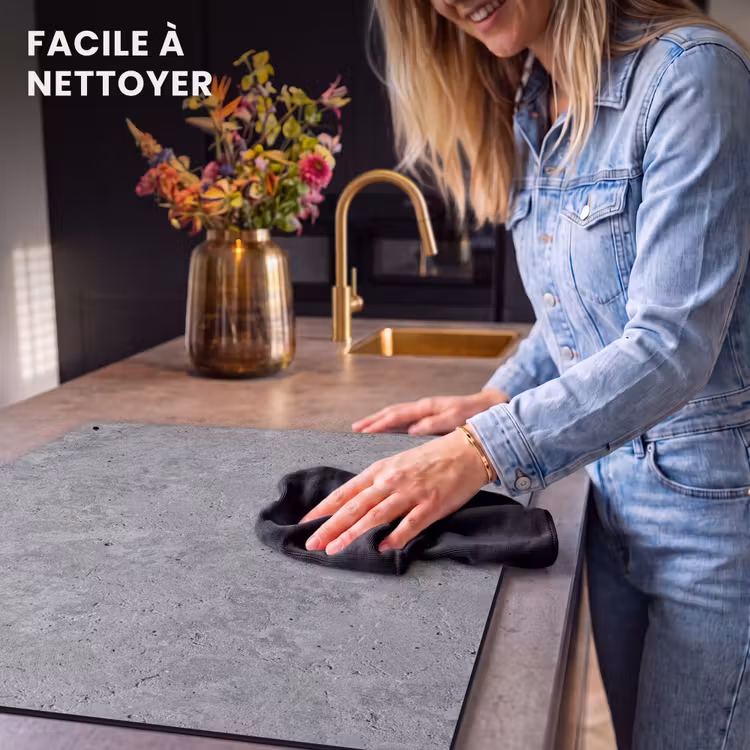 Beschemer à induction avec crochets - Motif - Ciment - Béton — 5