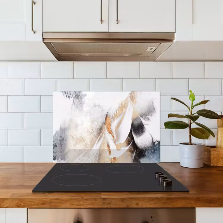 Fond de hotte - Abstrait - Or - Design - Luxe — 3