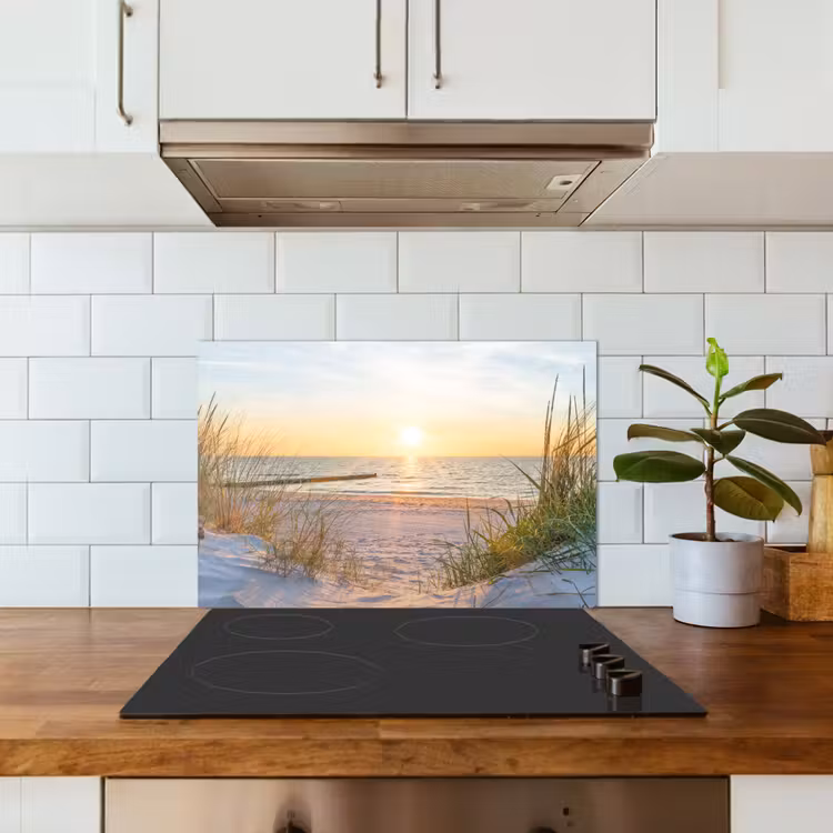 Fond de hotte - Coucher de soleil sur la côte — 3