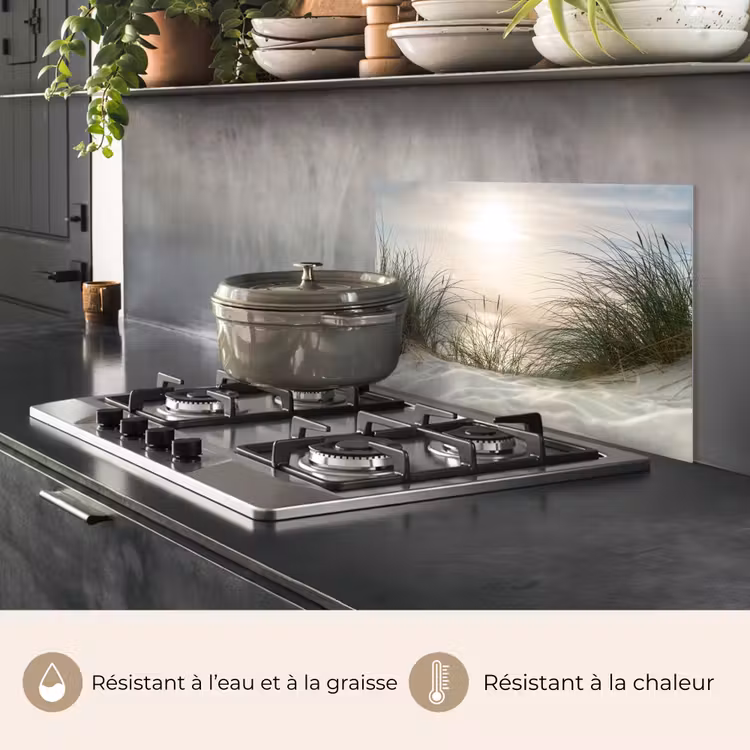 Fond de hotte - Doux lever de soleil sur les dunes — 2