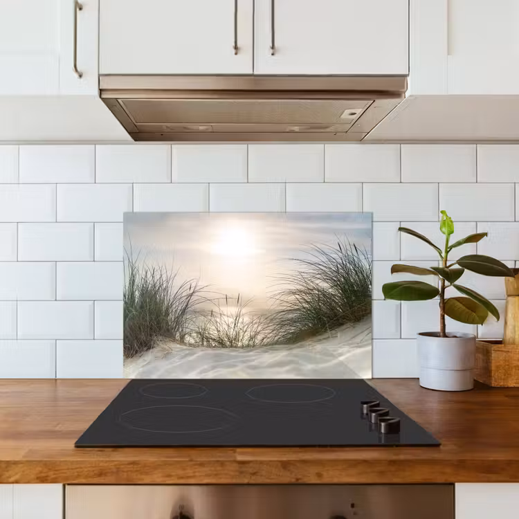 Fond de hotte - Doux lever de soleil sur les dunes — 3